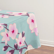 Flores de cerezo en flor Turquesa rosa