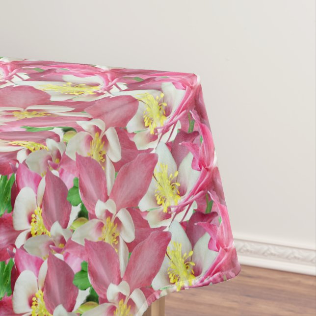 Mantel Flores de Columbina Elegante Rectángulo Floral (In Situ)