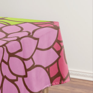 Mantel Flores de Dahlia, flores de colores, patrón floral