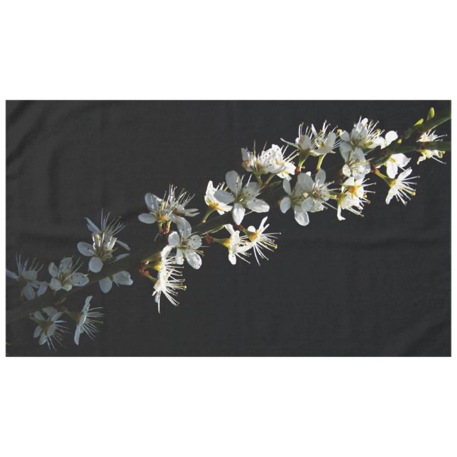Mantel Flores de espina dorsal 60x104 tcna (Frente (Horizontal))