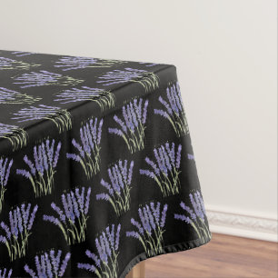 Mantel Flores de lavanda rústico morado floral Botánico