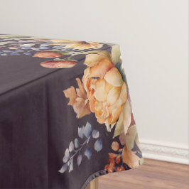 Mantel Flores de otoño acuáticas-moradas-