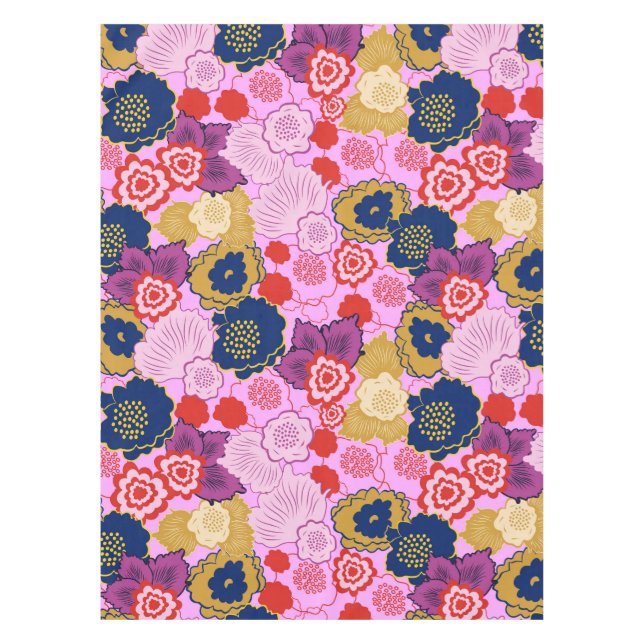 Mantel Flores de primavera (Anverso)