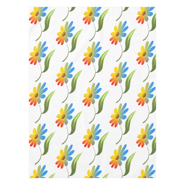 MANTEL FLORES DE RAINBOW (Anverso)