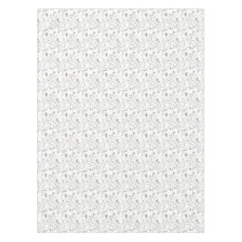 Mantel Flores de Zanahoria dibujadas a mano