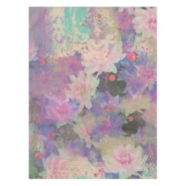 Mantel flores elegantes vintage Table Cloth