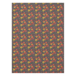 Mantel Flores furiosas en un fondo oscuro