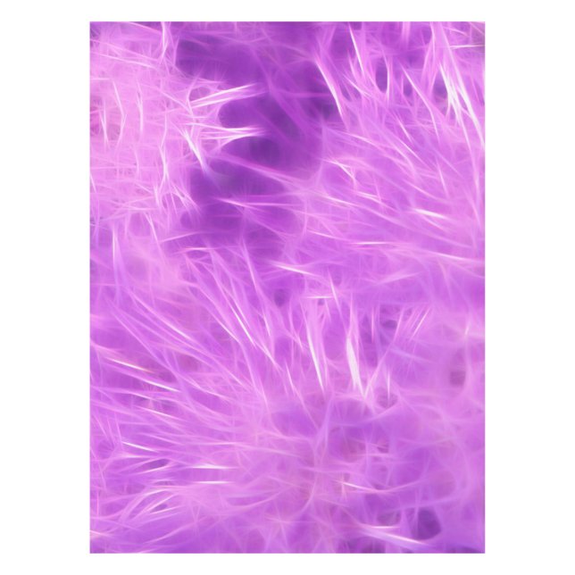 Mantel Flores moradas transformadas (Anverso)