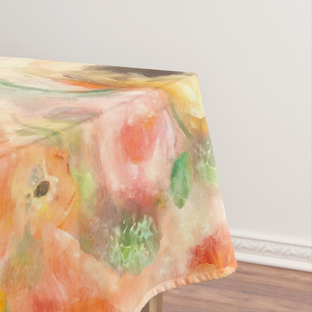 Mantel Flores Naranjas de Primavera (In Situ)