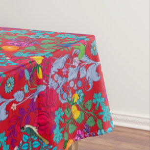Mantel Flores, novela de arte, estilo William Morris