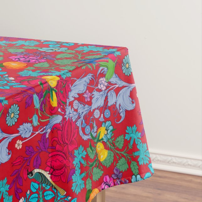 Mantel Flores, novela de arte, estilo William Morris (In Situ)