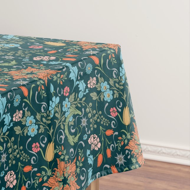 Mantel Flores, novela de arte, estilo William Morris (In Situ)