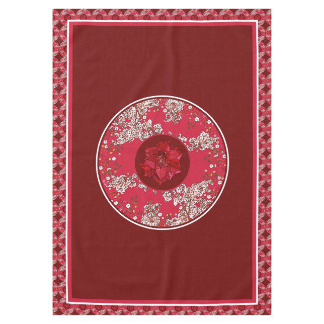 Mantel Flores para Navidad (Anverso)