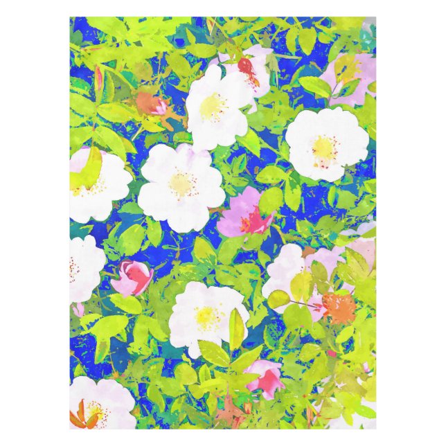 Mantel Flores pop (Anverso)