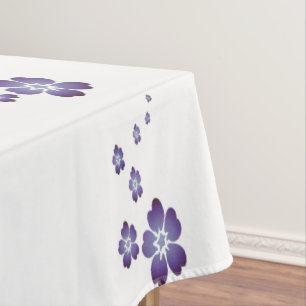 Mantel Flores púrpuras