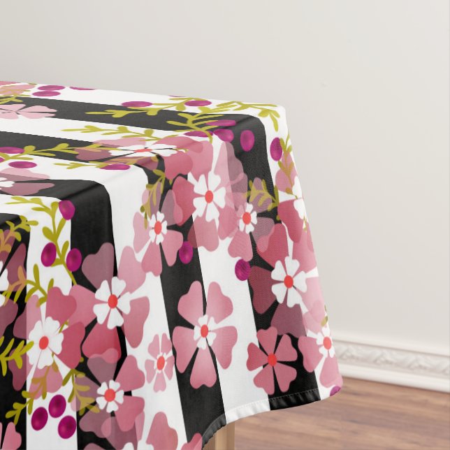 Mantel Flores rosadas (In Situ)