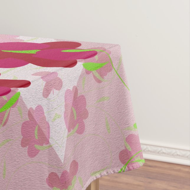 Mantel Flores rosas y rojas - Floral (In Situ)