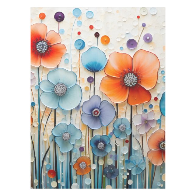 Mantel Flores silvestres encantadas de Meadow (Anverso)