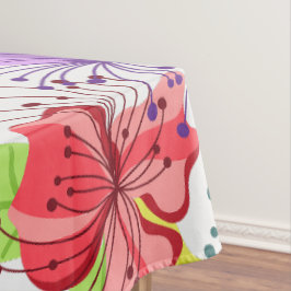 Mantel Flores tropicales sin costura