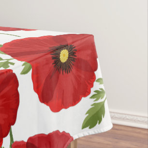 Mantel Flores veraniegas alegres con adormidera