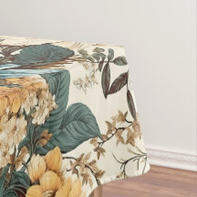 Flores vintage de Rosa, tulipán, lirios y margarit