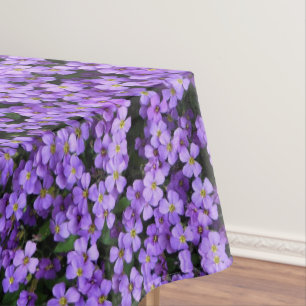 Mantel Flores violetas - Hermosa Primavera Morada
