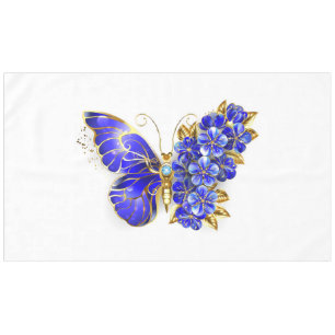 Mantel Flower Sapphire Butterfly