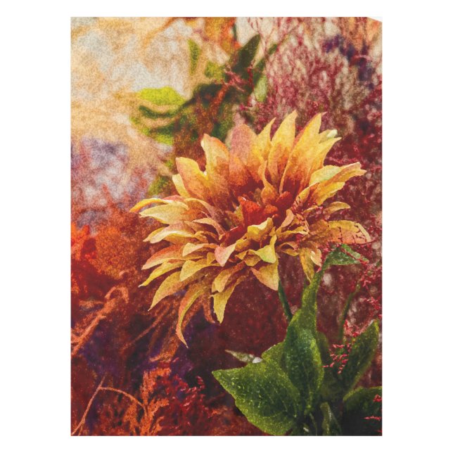 Mantel Flowers fulcolors kitchen tablecloth (Anverso)