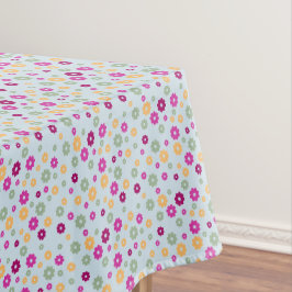 Mantel Flowers Multicolored Shades Design