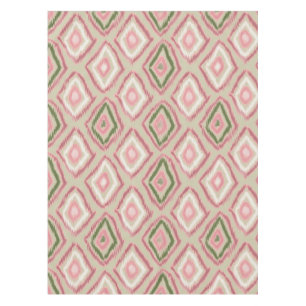 Mantel folk, patrón ikat
