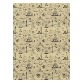 Mantel Fondo del mapa antiguo del patrón náutico vintage