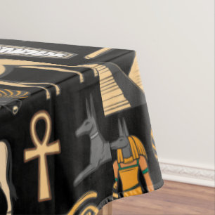 Mantel Fondo del patrón jeroglífico egipcio