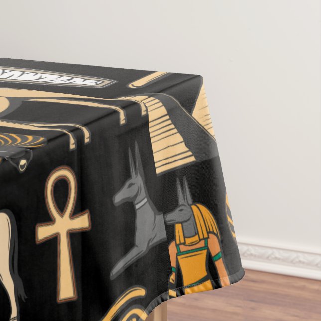 Mantel Fondo del patrón jeroglífico egipcio (In Situ)