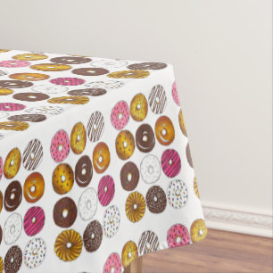 Mantel Foodie Doughnut Ver Desayuno Comida Donut Print