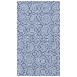 Mantel forma circular patrón transparente