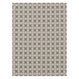 Mantel Formas circulares retro beige y marrón