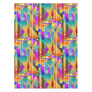 Mantel Formas geométricas modernas Patrón abstracto