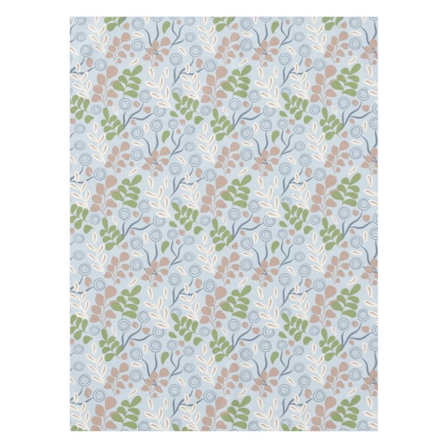 Mantel Formas orgánicas botánicas (Anverso)