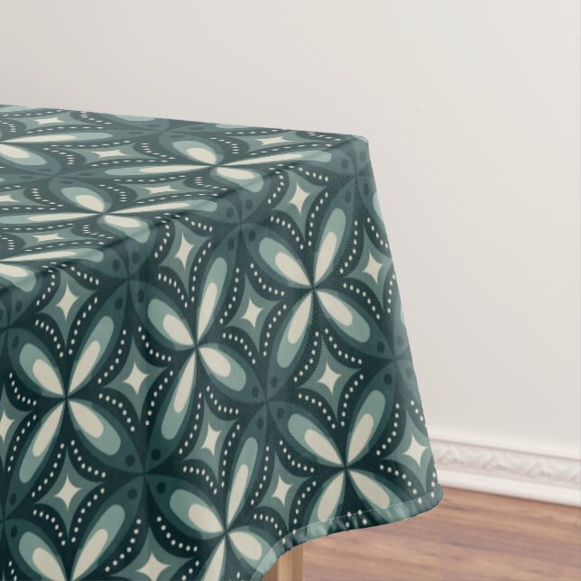 Mantel formas verdes retro (In Situ)