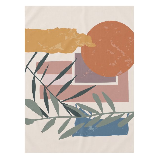 Mantel Formas Y Palabras Ahumadas (Anverso)