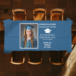 Mantel Foto minimalista Graduación de octavo grado