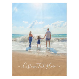 Mantel Foto y texto Personalizado - Único su propio dise