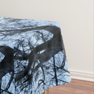 Mantel Fotografía de silueta de árbolTablecloth