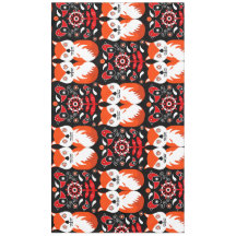 Fox Y Nature Arte Folclórico Nórdico