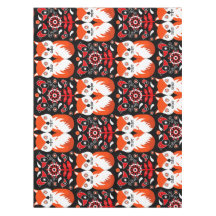 Fox Y Nature Arte Folclórico Nórdico