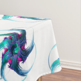 Mantel Fractal Fantasy Swirls Tablecloth