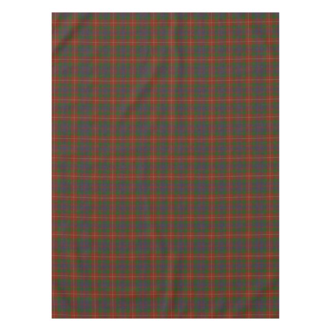 Mantel Fraser Scottish Clan Plaid Tartán (Anverso)