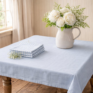 Mantel French Blue Tablecloth