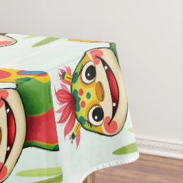 Mantel „Fröhlicher Dschungeldrache – Bunt und Glücklich“