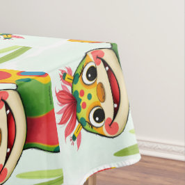 Mantel „Fröhlicher Dschungeldrache – Bunt und Glücklich“